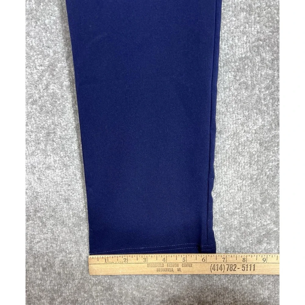 Figs Technical Yola High Rise Slim Scrub Pants Womens Sz Small Tall Blue Pockets